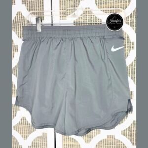 Nike Women's Gray Tempo Lux Dri-Fit Running Shorts Size Small